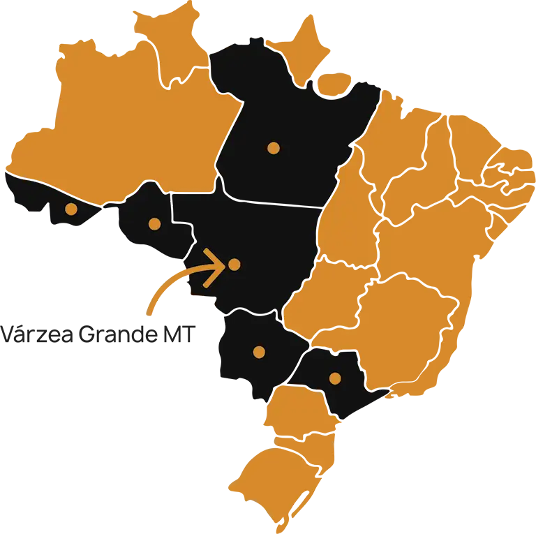 Mapa Brasil - Silbas - Logistica